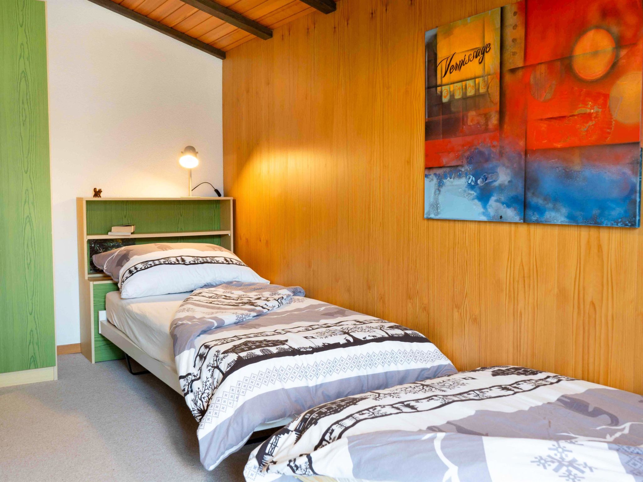 Ravinel 2 Appartement/Fewo, Dusche, WC, 3 Schlafräume 4-Zimmerwohnung - Drinnen