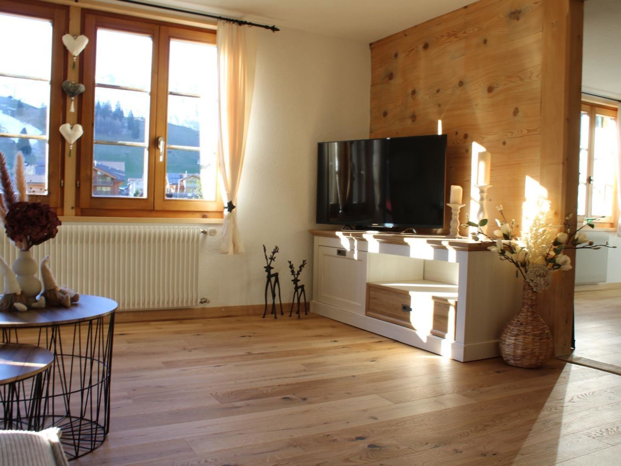 Flott Appartement/Fewo, Dusche und Bad, WC, 1 Schlafraum 2.5-Zimmerwohnung