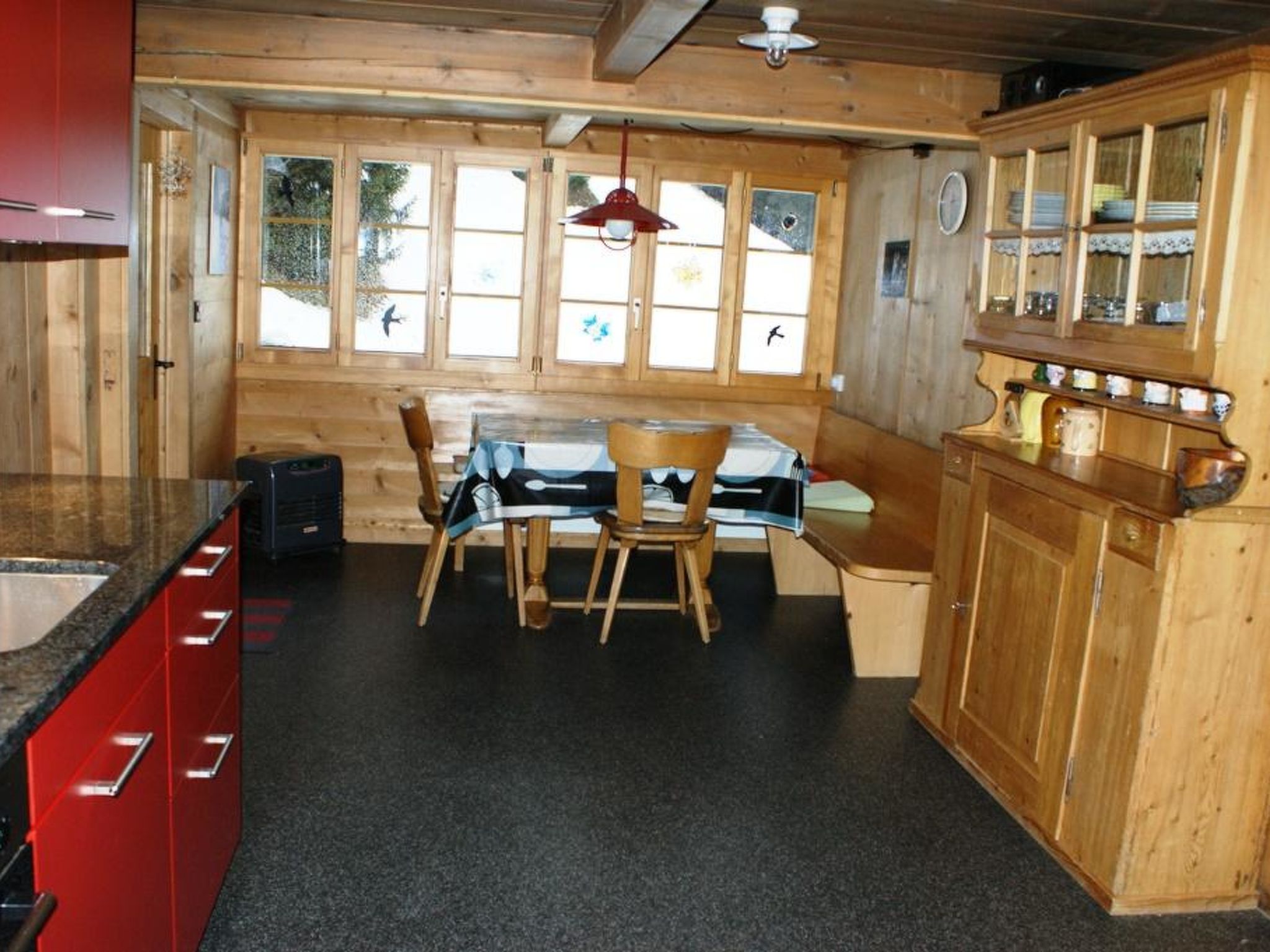 Heuzündli Ferienhaus, Dusche, WC, 3 Schlafräume 4-Zimmer-Ferienhaus