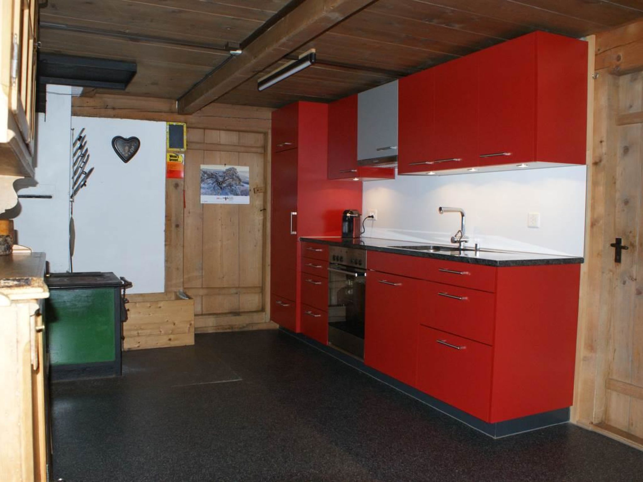 Heuzündli Ferienhaus, Dusche, WC, 3 Schlafräume 4-Zimmer-Ferienhaus