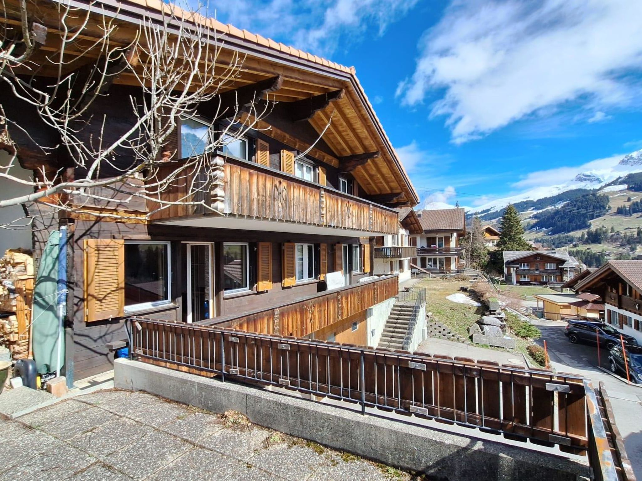 Chalet Sirius Appartement/Fewo, Bad, WC, 3 Schlafräume 4-Zimmer-Wohnung