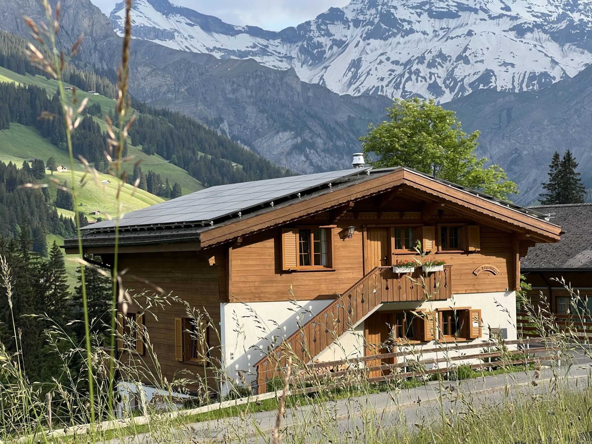 Im Rägeboge Appartement/Fewo, Bad, WC, 2 Schlafräume 3-Zimmerwohnung Dachstock