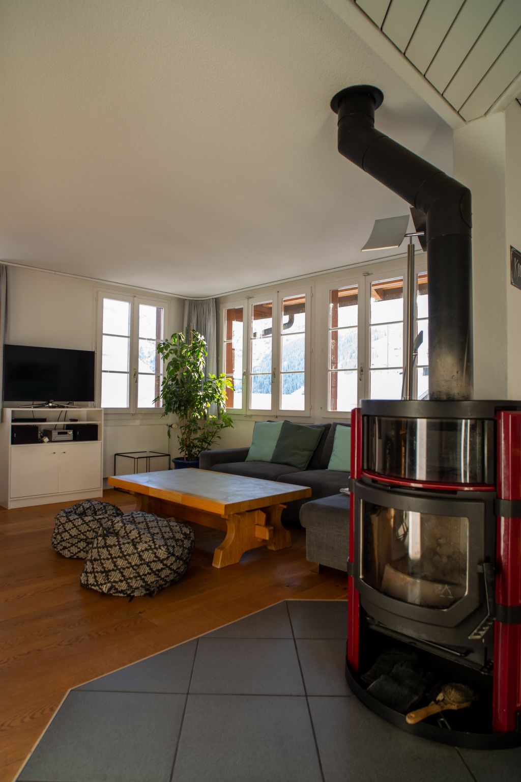 Surselva Appartement/Fewo, Dusche, WC, Balkon 6-Zimmerwohnung