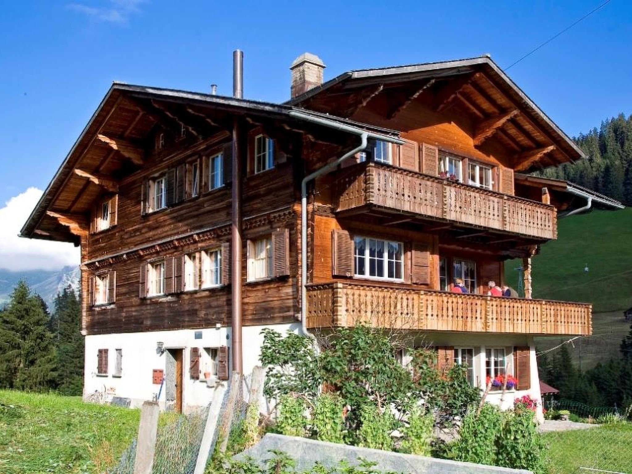 Gilbachhöckli 2 Appartement/Fewo, Bad, WC, 3 Schlafräume 4-Zimmerwohnung
