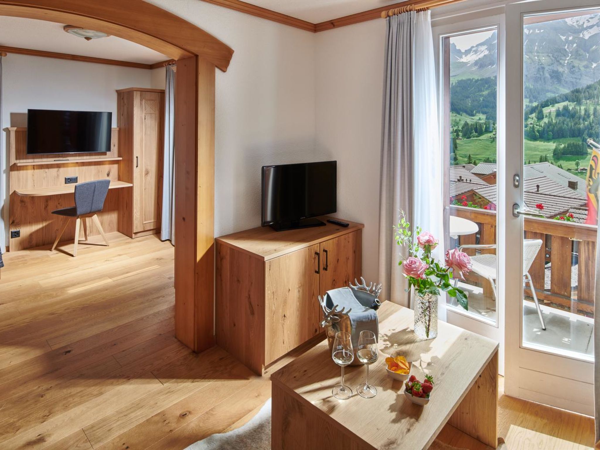 Photo of Hotel Bristol - Relais du Silence Doppelzimmer, Dusche oder Bad, WC, Süd