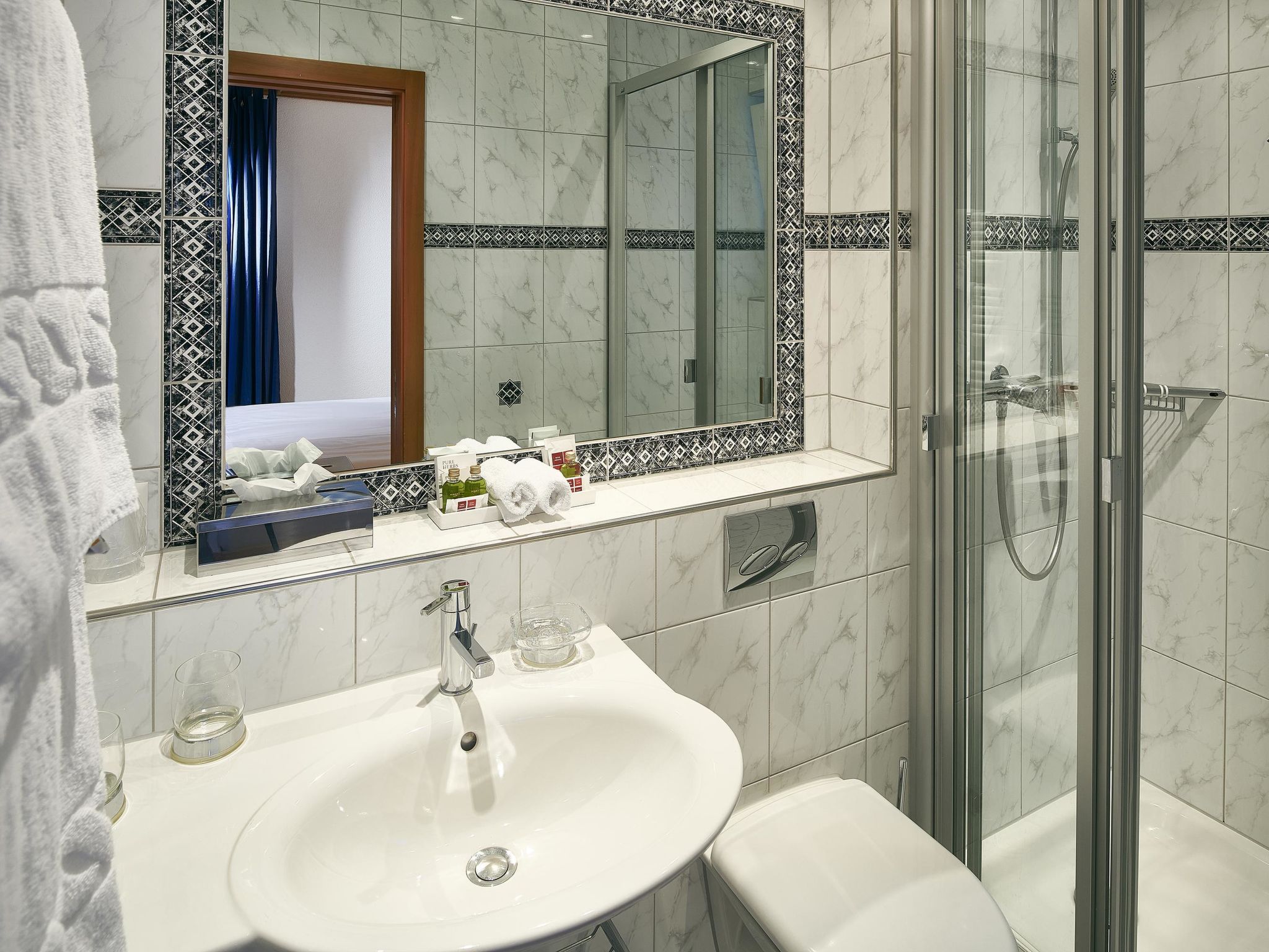 Photo of Hotel Bristol - Relais du Silence Doppelzimmer, Dusche oder Bad, WC, Süd