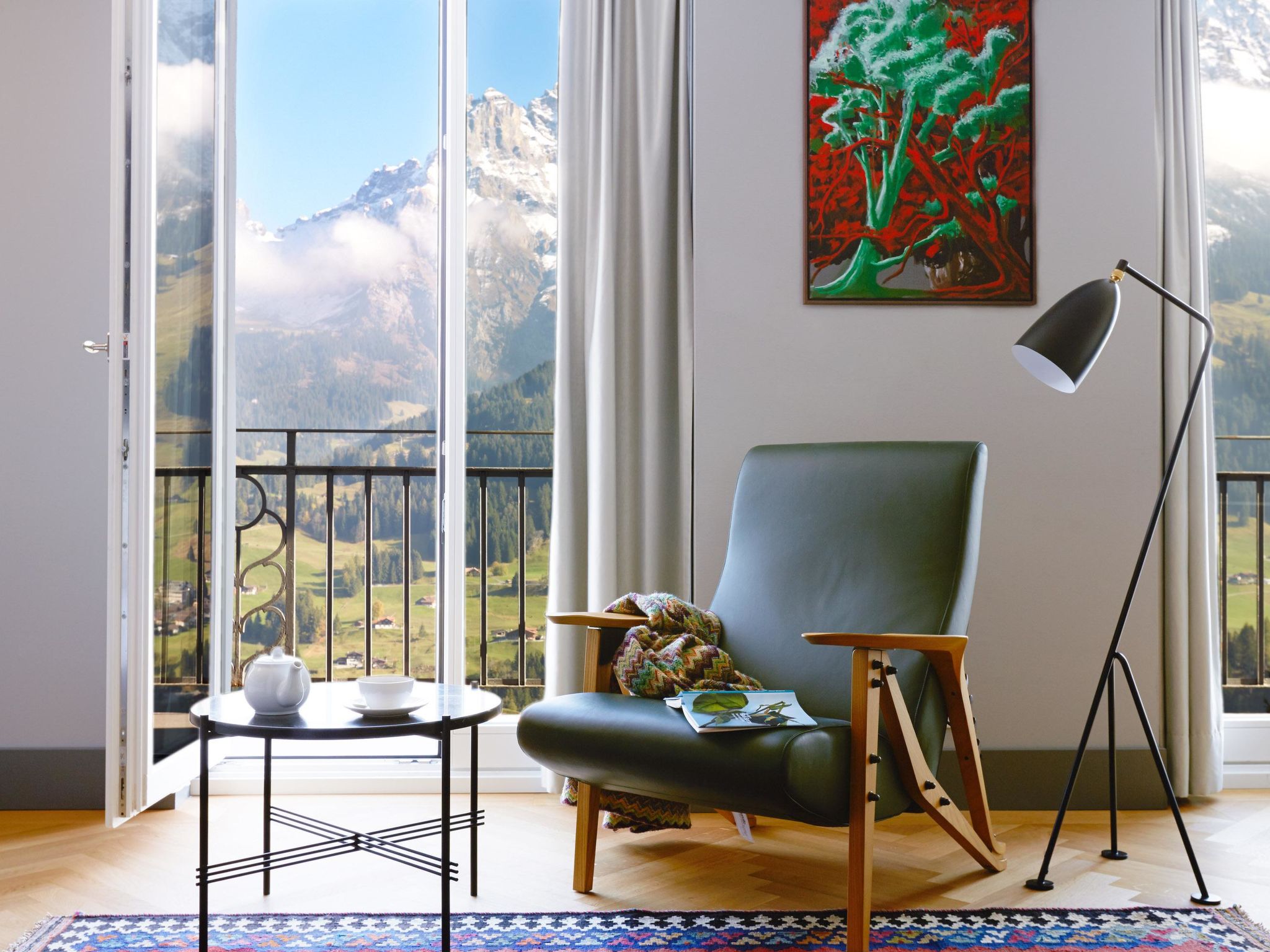 Bellevue Parkhotel & Spa - Relais & Châteaux Junior Suite, Dusche oder Bad, Süd - Drinnen