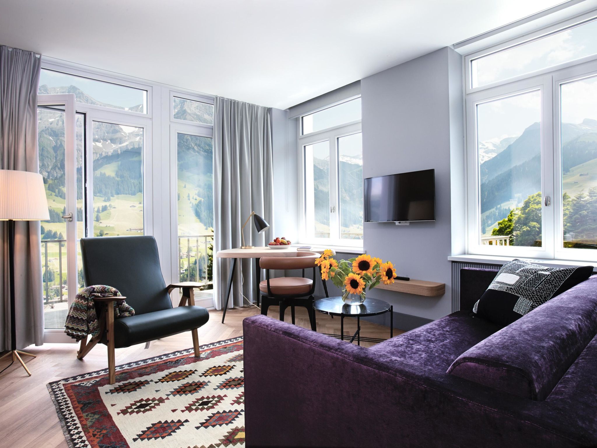 Bellevue Parkhotel & Spa - Relais & Châteaux Junior Suite, Dusche oder Bad, Süd - Drinnen