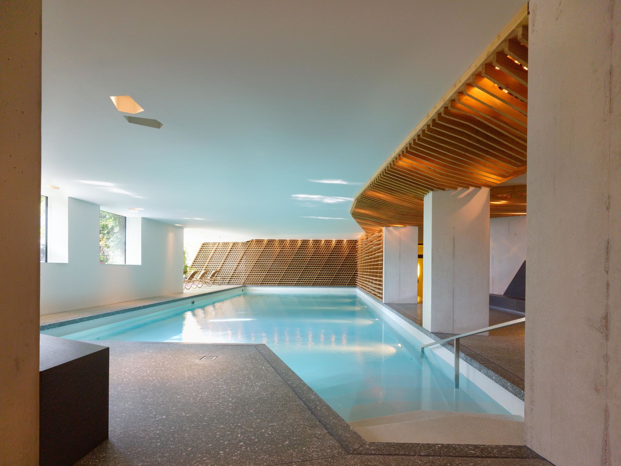 Bellevue Parkhotel & Spa - Relais & Châteaux Junior Suite, Dusche oder Bad, Süd - Drinnen