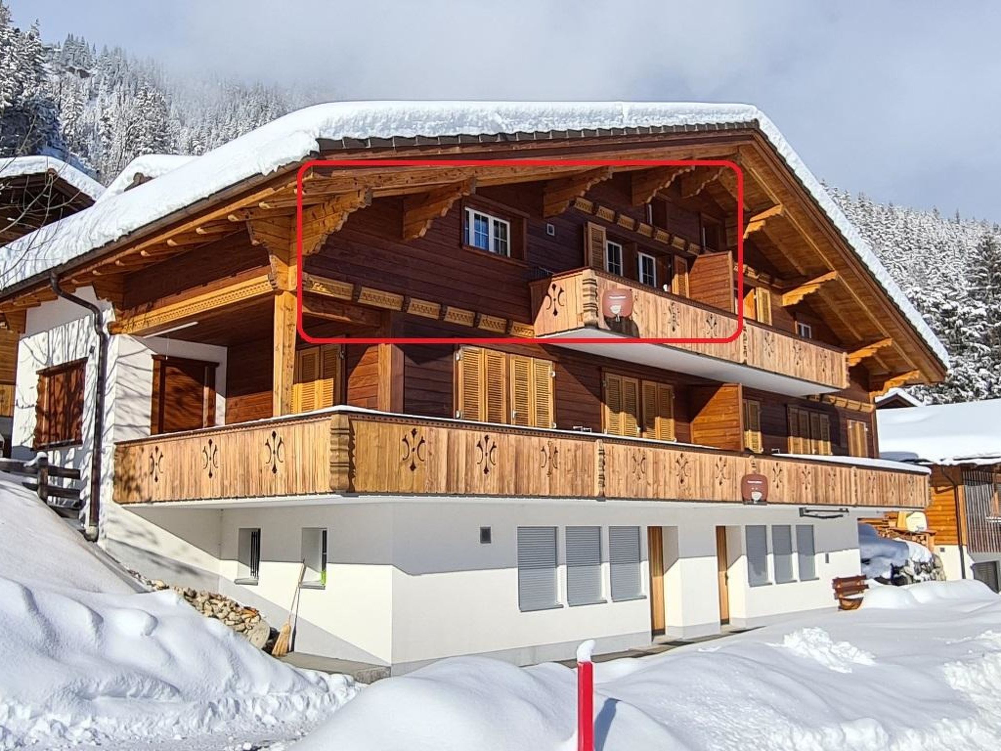 Bonderblick Appartement/Fewo, Dusche oder Bad, WC, 2 Schlafräume 3-Zimmerwohnung