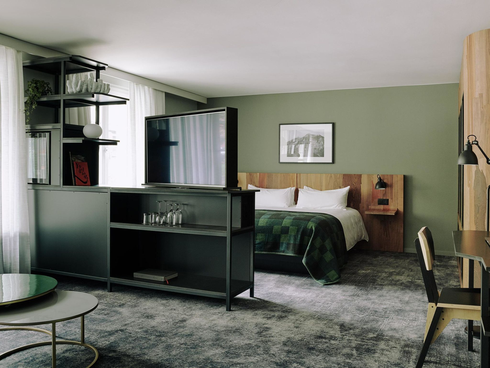 The Cambrian Adelboden Junior Suite, Dusche, WC, Nord Junior Suite North - Drinnen