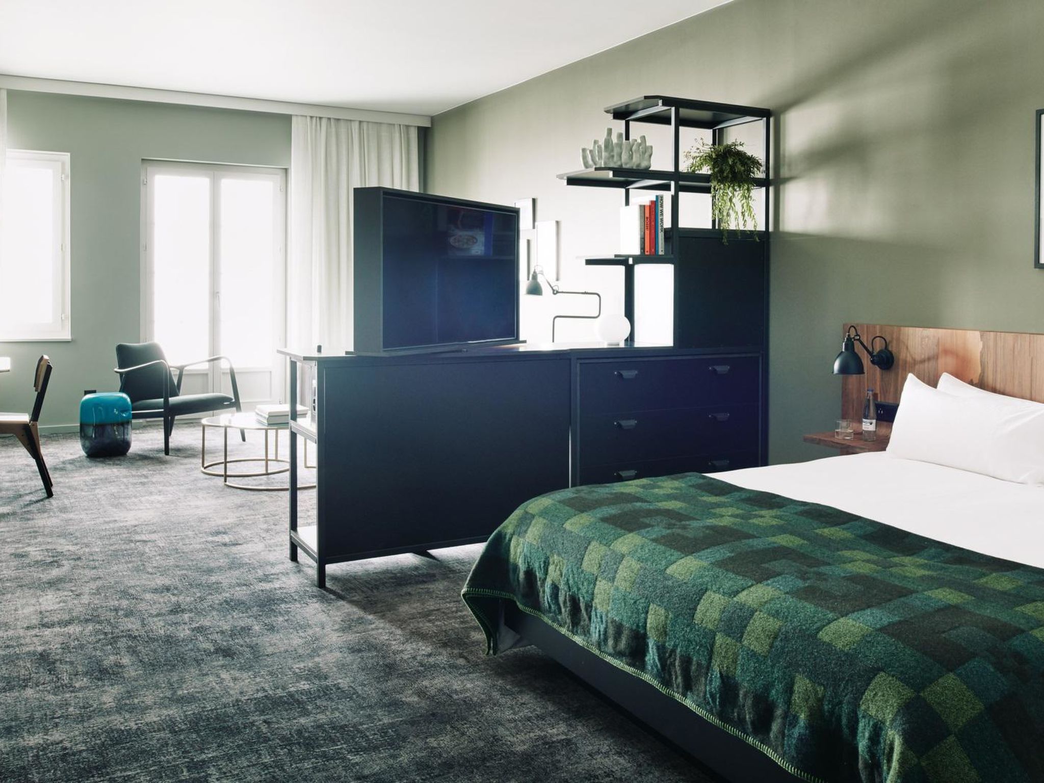 The Cambrian Adelboden Junior Suite, Dusche, WC, Nord Junior Suite North - Drinnen
