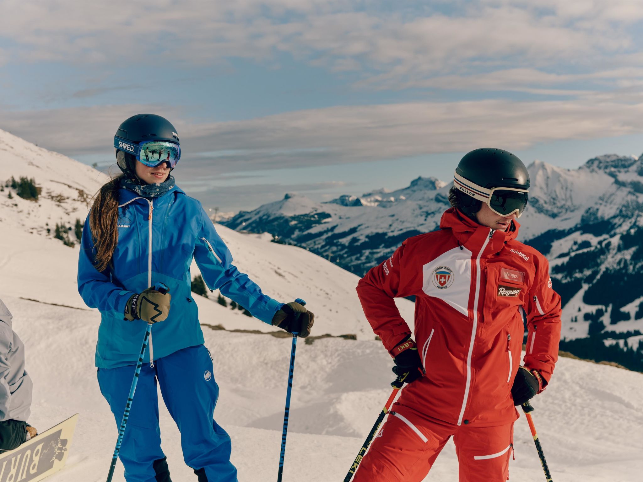 The Cambrian Adelboden Junior Suite, Dusche, WC, Nord Junior Suite North - Draußen
