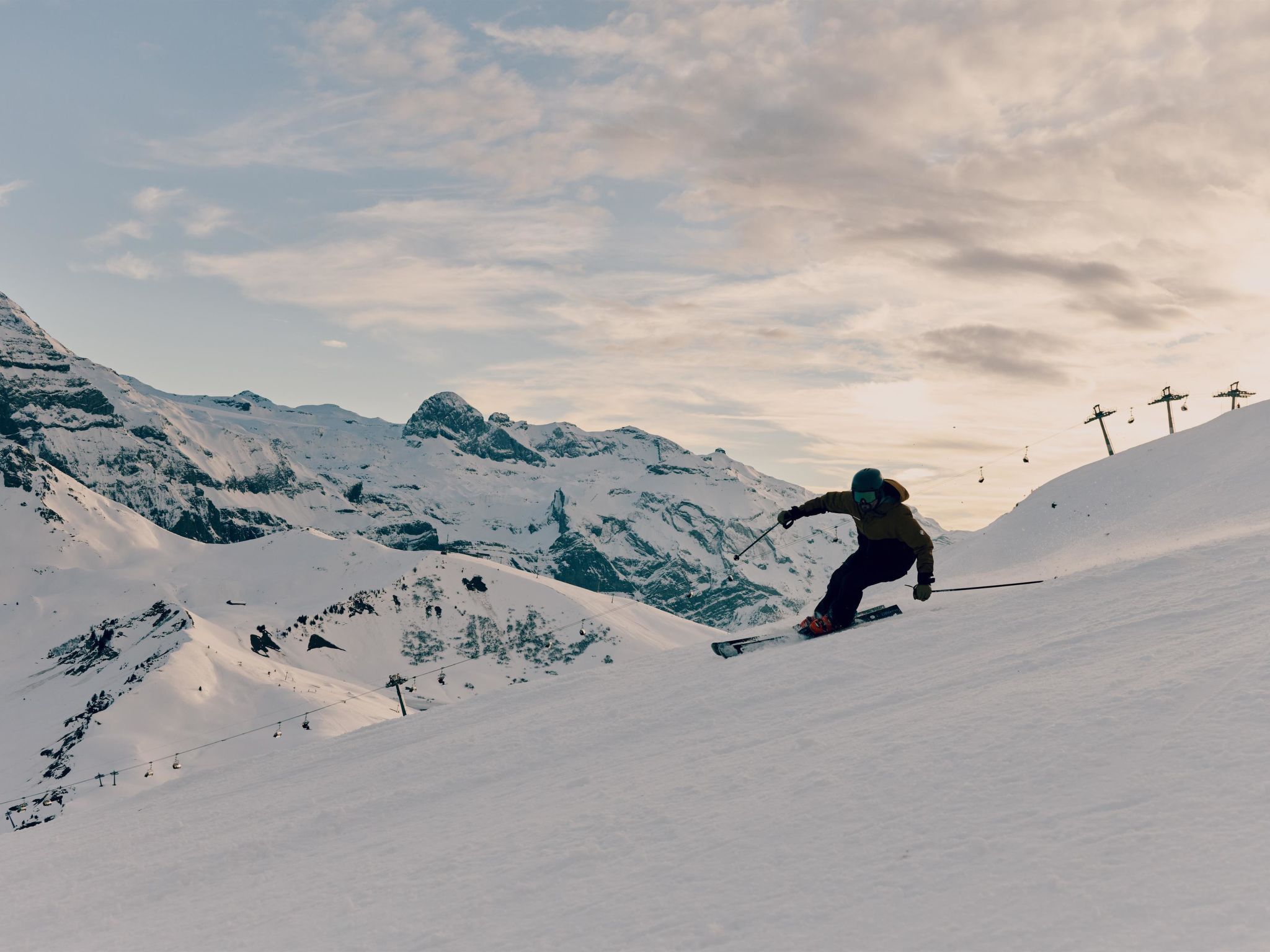 The Cambrian Adelboden Junior Suite, Dusche, WC, Nord Junior Suite North - Draußen