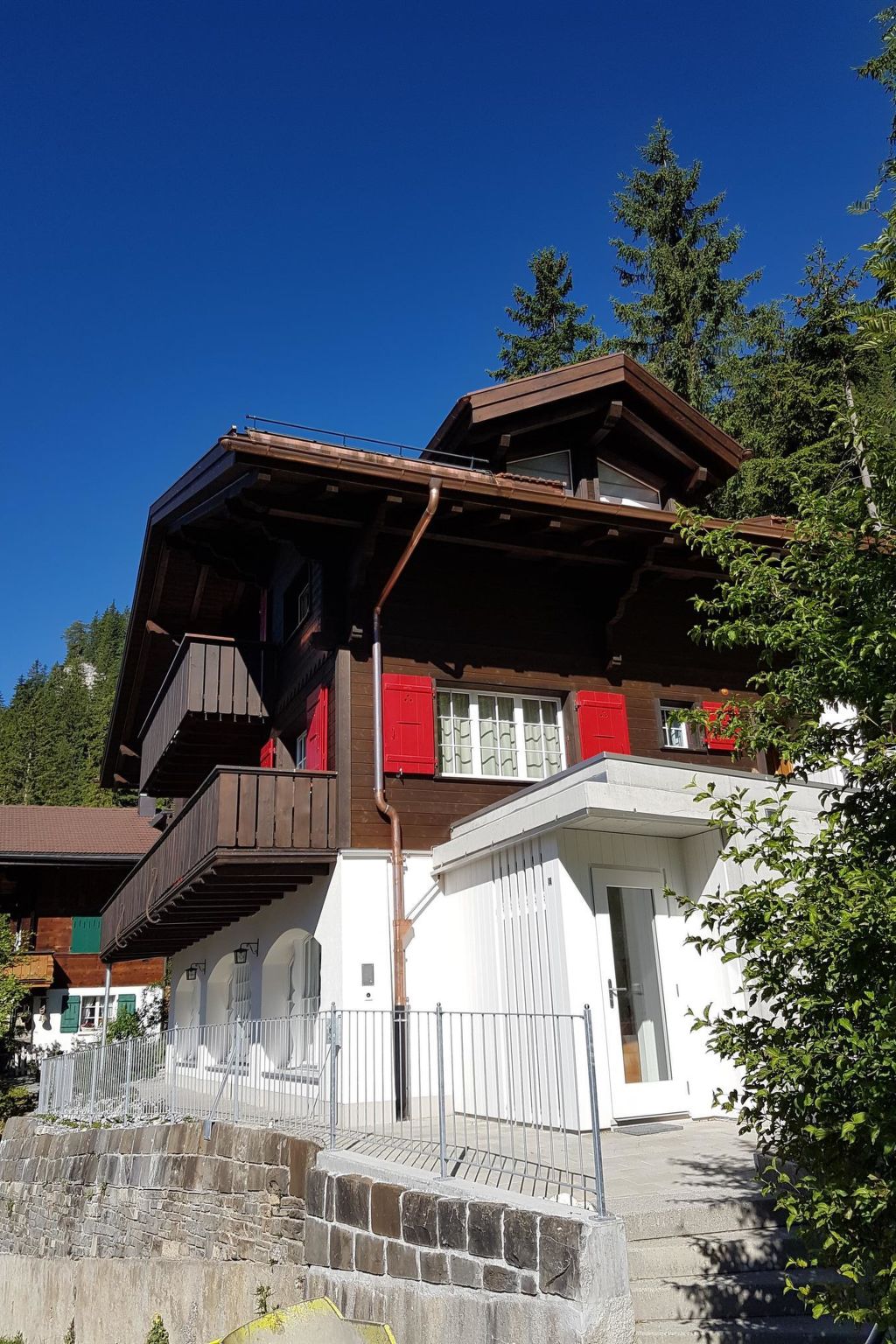 Chalet Ginette Appartement/Fewo, Bad, WC, 2 Schlafräume