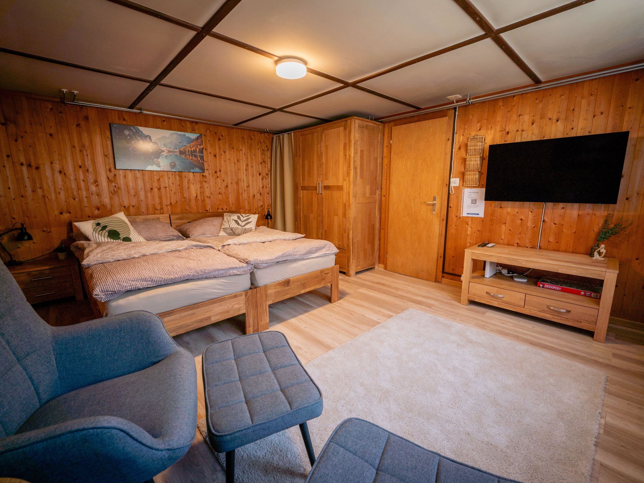 Trachsels Heimetli Appartement/Fewo, Dusche, WC, 1 Schlafraum 2-Zimmer-Wohnung - Binnen