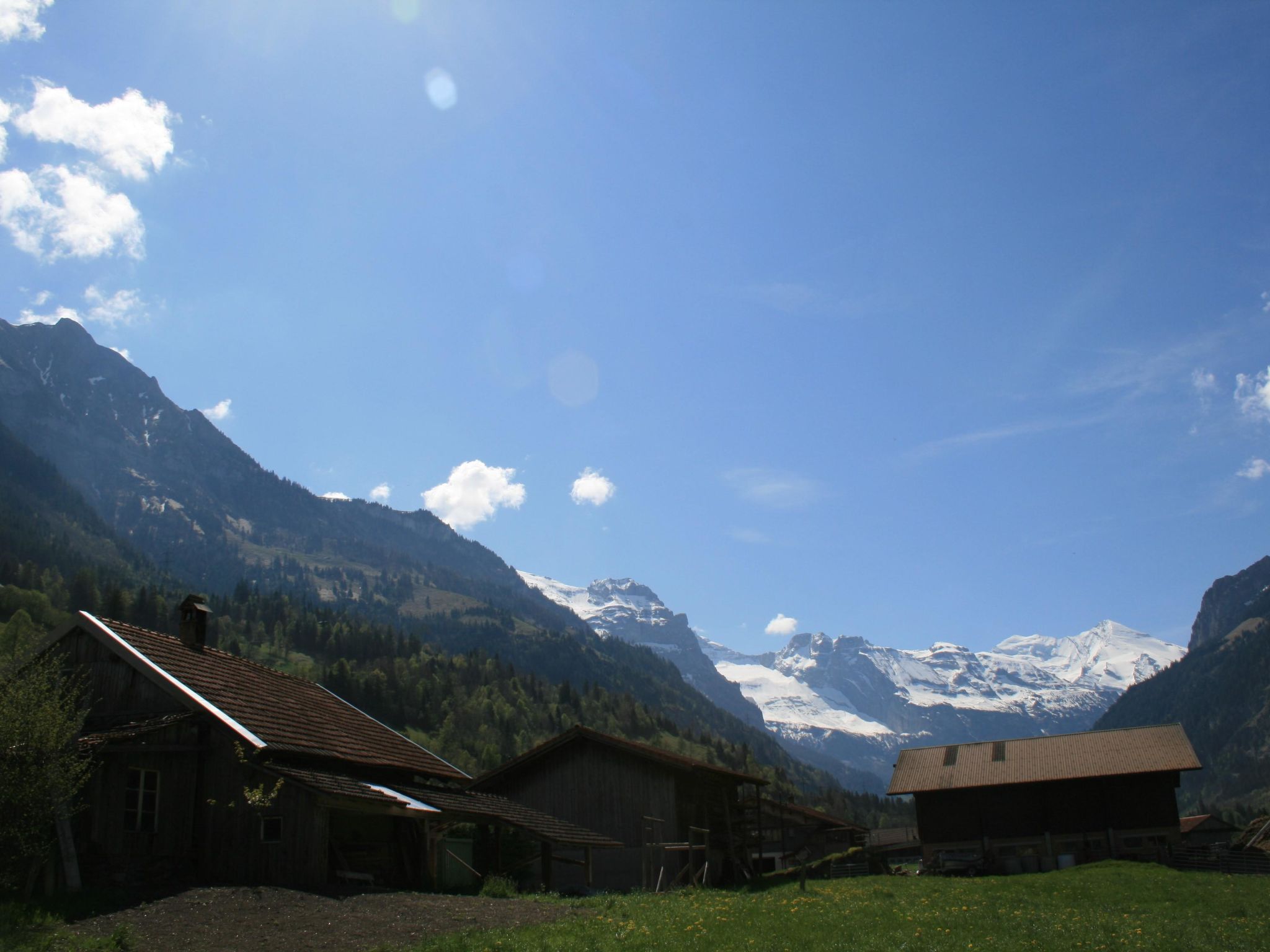 Chalet Bifigen Appartement/Fewo, Dusche, WC 2.5-Zimmerwohnung - Draußen