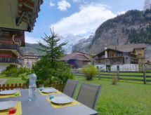 Knusse studio in Kandersteg, vlakbij meer, bergen en skipiste - thumbnail 6