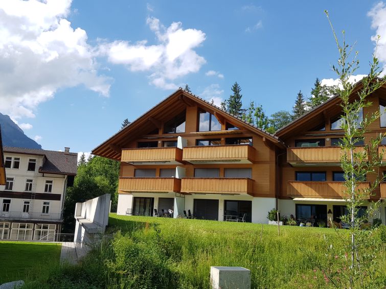 6-persoons appartement in Kandersteg met bergzicht en wellness in Kandersteg