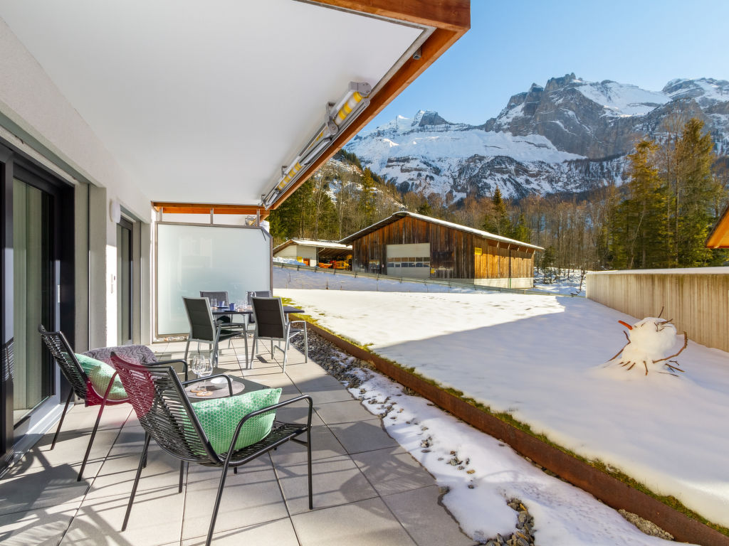 Ferienwohnung Terrasse Ferienwohnung  Engstling-Kandertal