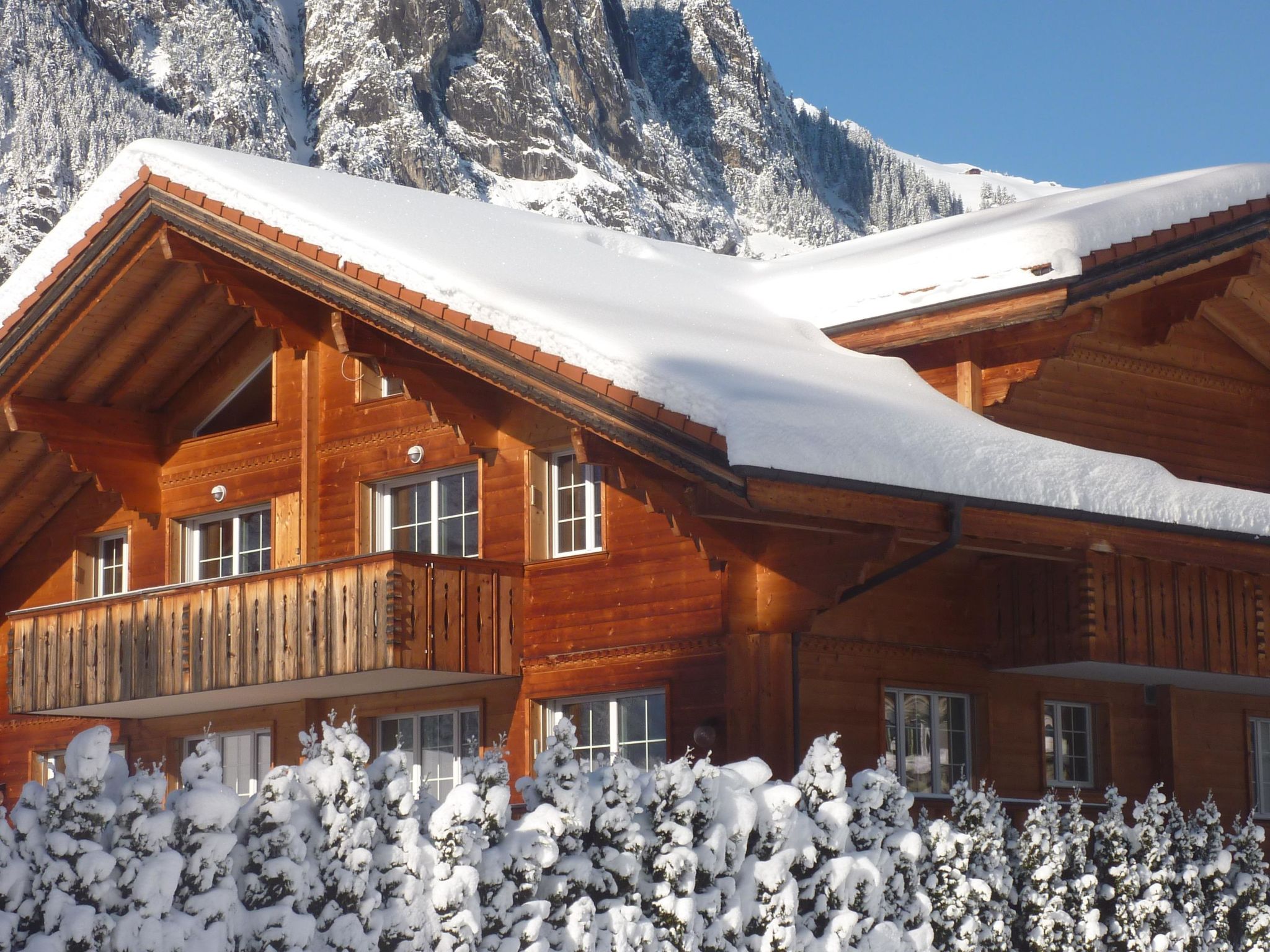 Chalet Kanderblick Appartement/Fewo, Bad, WC, Balkon