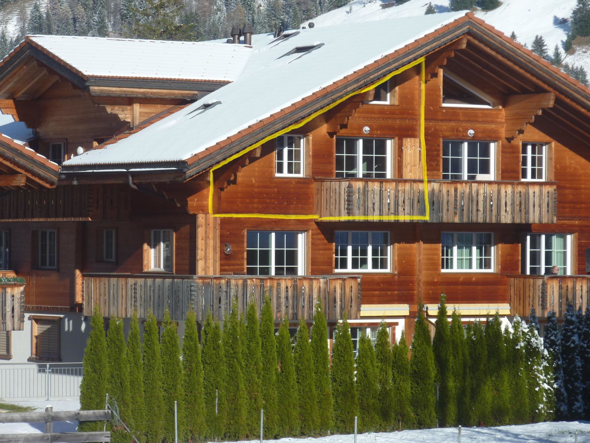 Chalet Kanderblick Appartement/Fewo, Bad, WC, Balkon