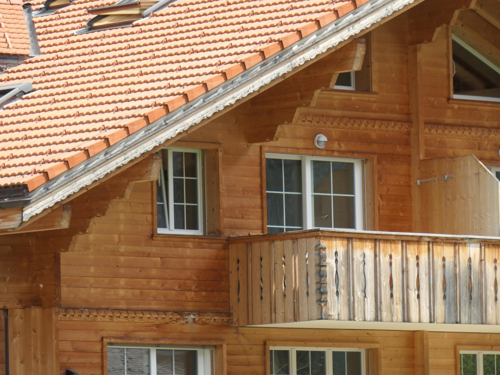 Chalet Kanderblick Appartement/Fewo, Bad, WC, Balkon - Draußen