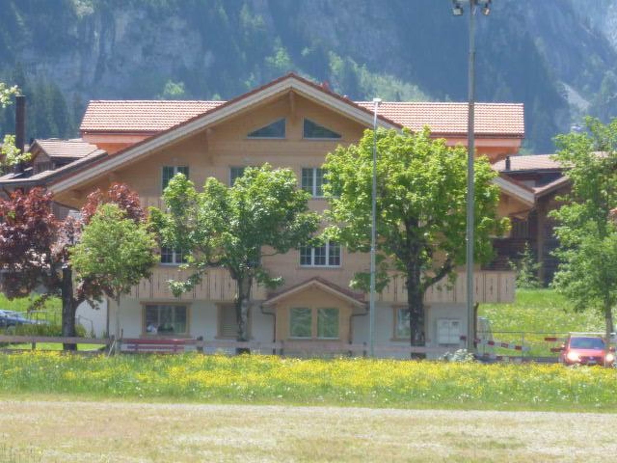 Chalet Kanderblick Appartement/Fewo, Bad, WC, Balkon - Draußen