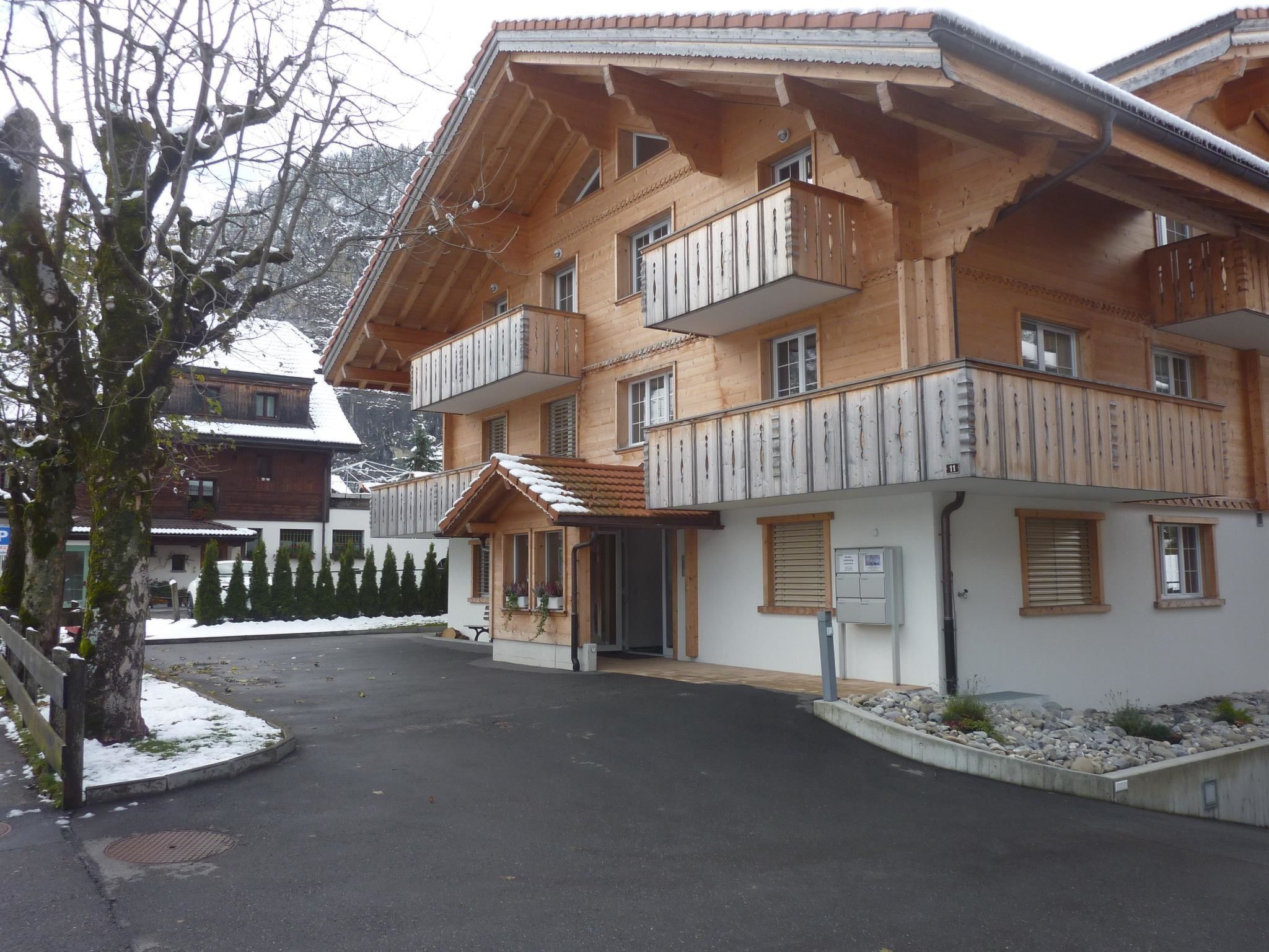 Chalet Kanderblick Appartement/Fewo, Bad, WC, Balkon - Draußen