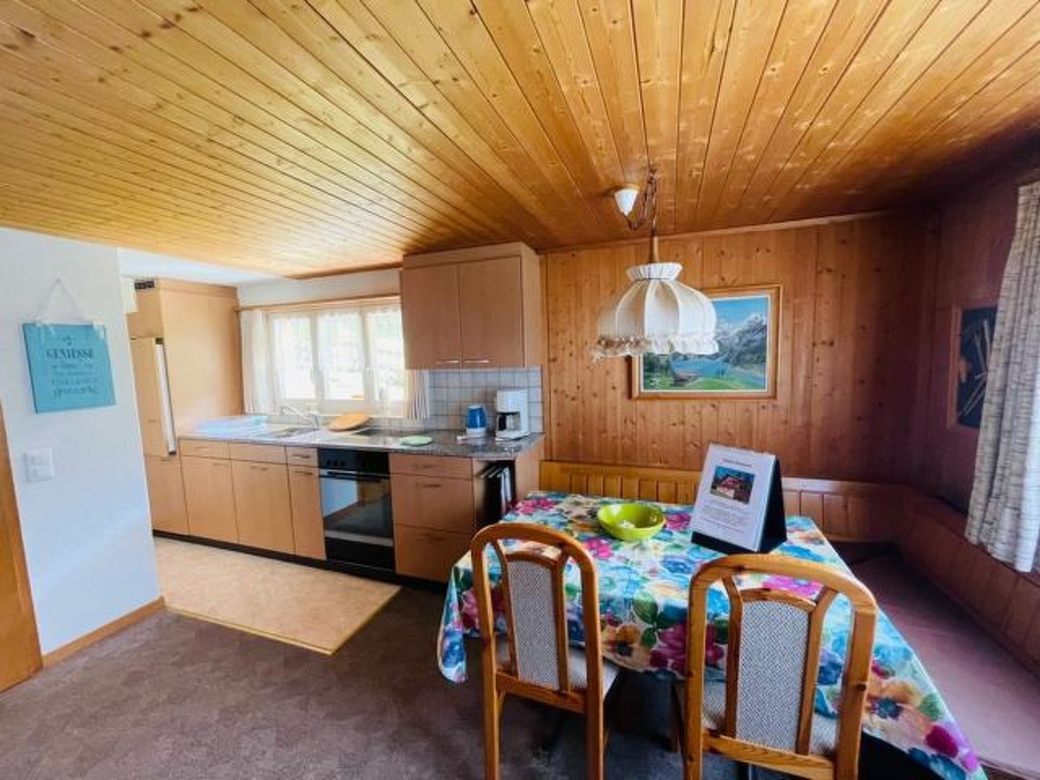 Chalet Rosmarie Appartement/Fewo, Dusche, WC, 1 Schlafraum - Binnen