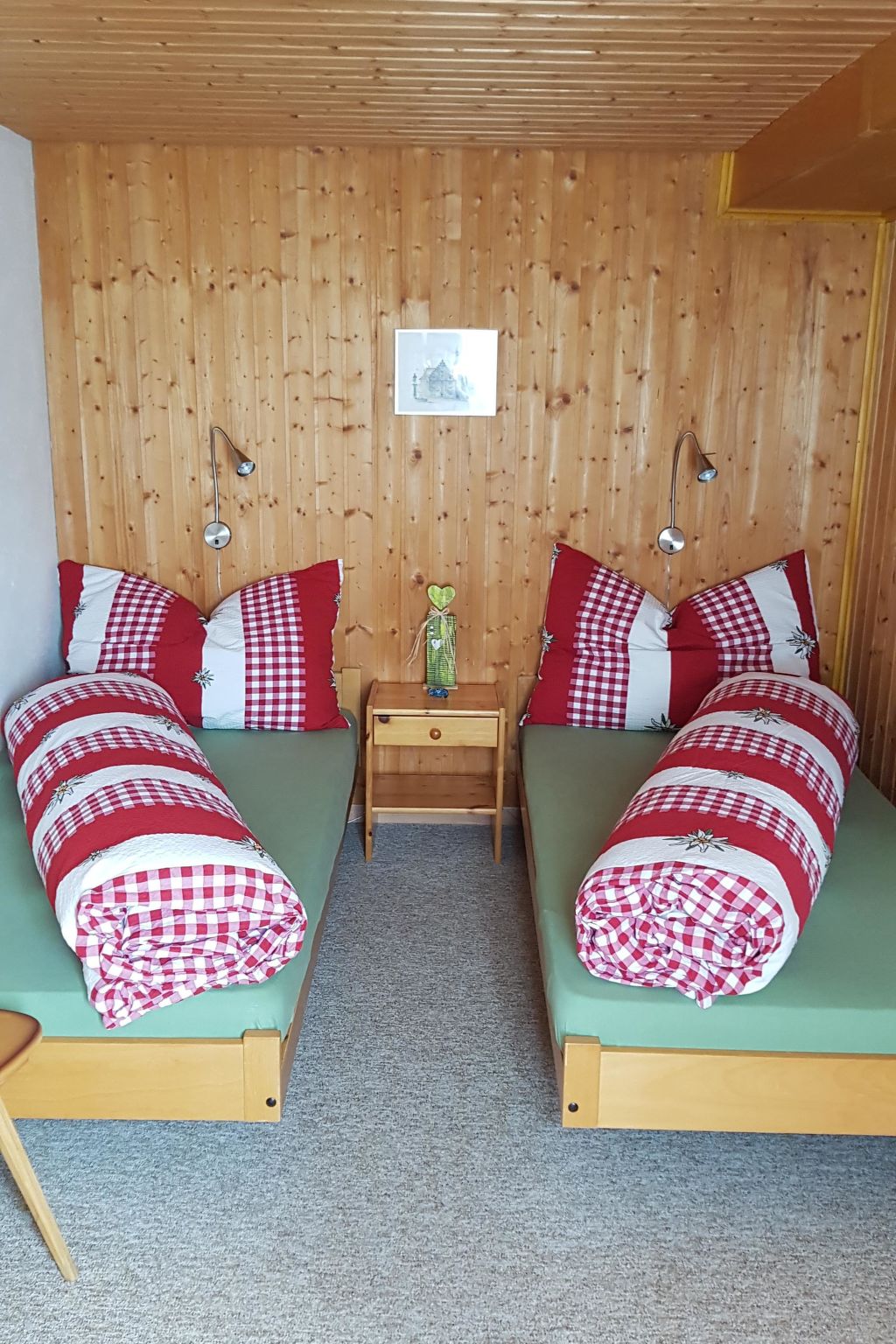 Chalet Rosmarie Appartement/Fewo, Dusche, WC, 1 Schlafraum - Binnen