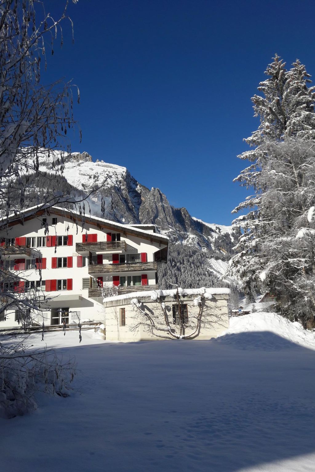 Blüemlisalpblick Appartement/Fewo, Dusche und Badewanne, Balkon 6-Bett Wohnung