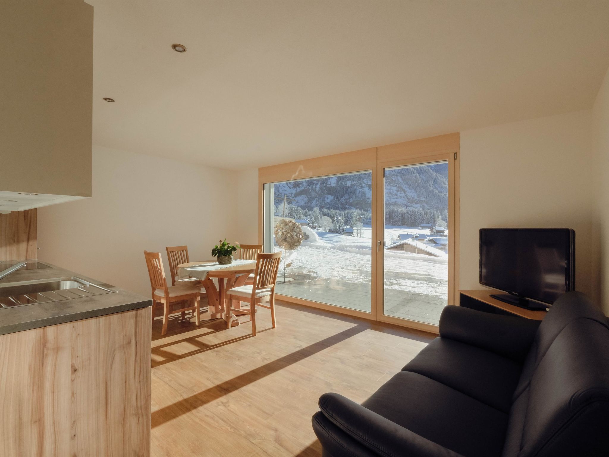 Chalet Bärgfride Appartement/Fewo, Dusche, WC, 1 Schlafraum 3-Zimmerwohnung - Image 2