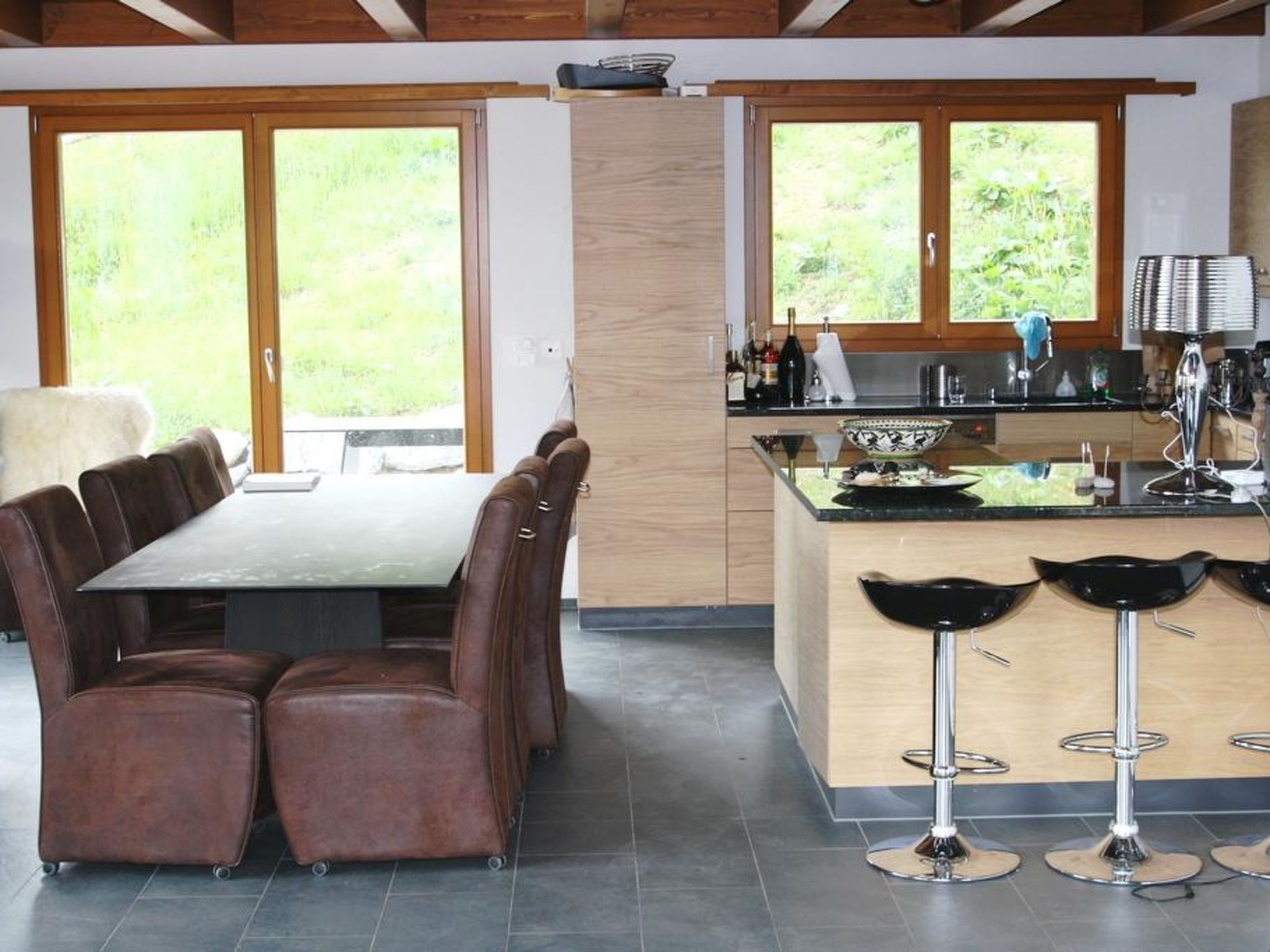 Nubes, Chalet Appartement/Fewo, Dusche oder Bad, WC 12-Bettwohnung - Inside
