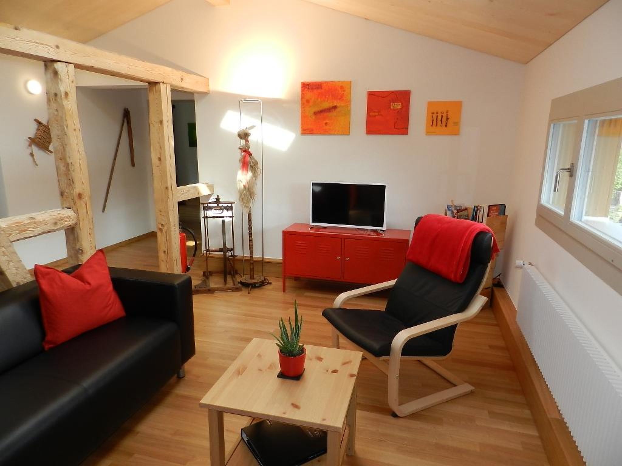 Simme-Tröimli Appartement/Fewo, Dusche, WC 4-Bettwohnung - Binnen