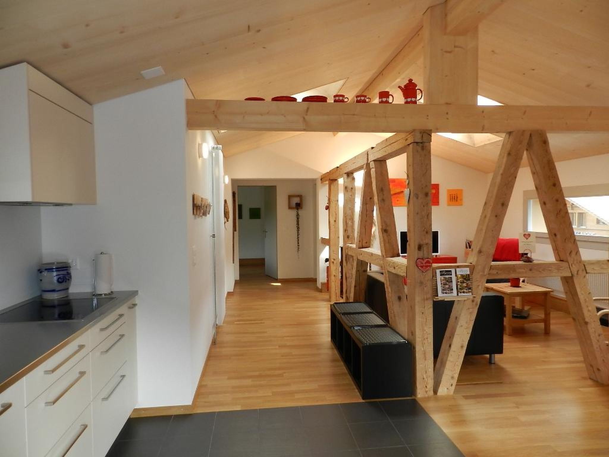 Simme-Tröimli Appartement/Fewo, Dusche, WC 4-Bettwohnung - Binnen