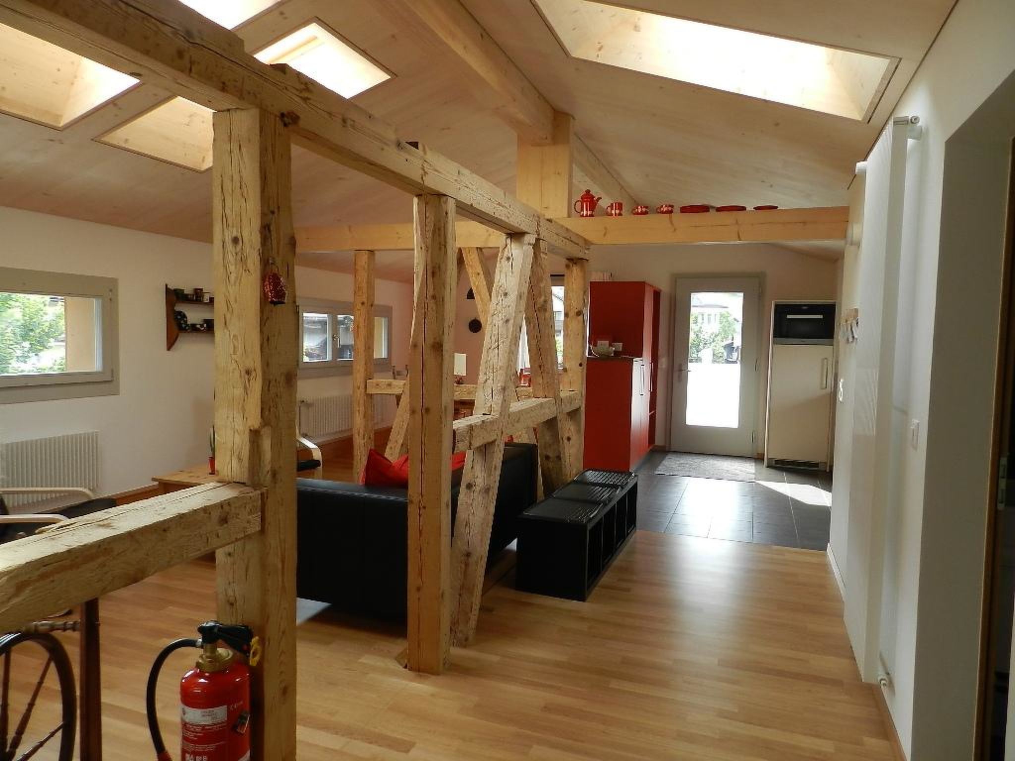 Simme-Tröimli Appartement/Fewo, Dusche, WC 4-Bettwohnung - Binnen
