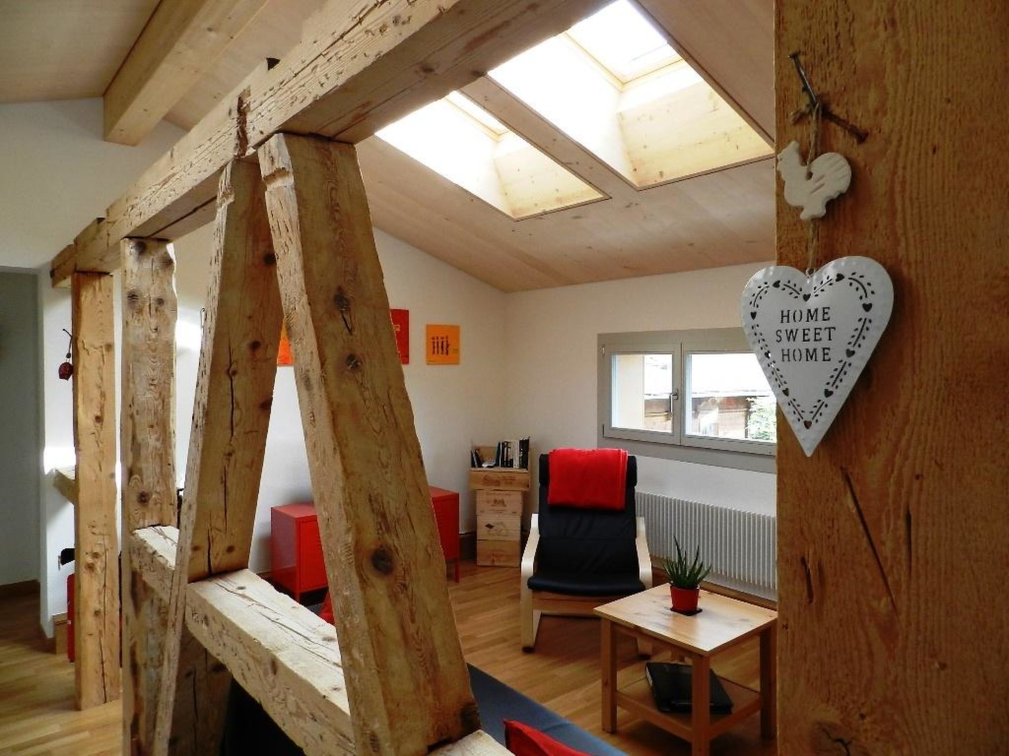 Simme-Tröimli Appartement/Fewo, Dusche, WC 4-Bettwohnung - Binnen