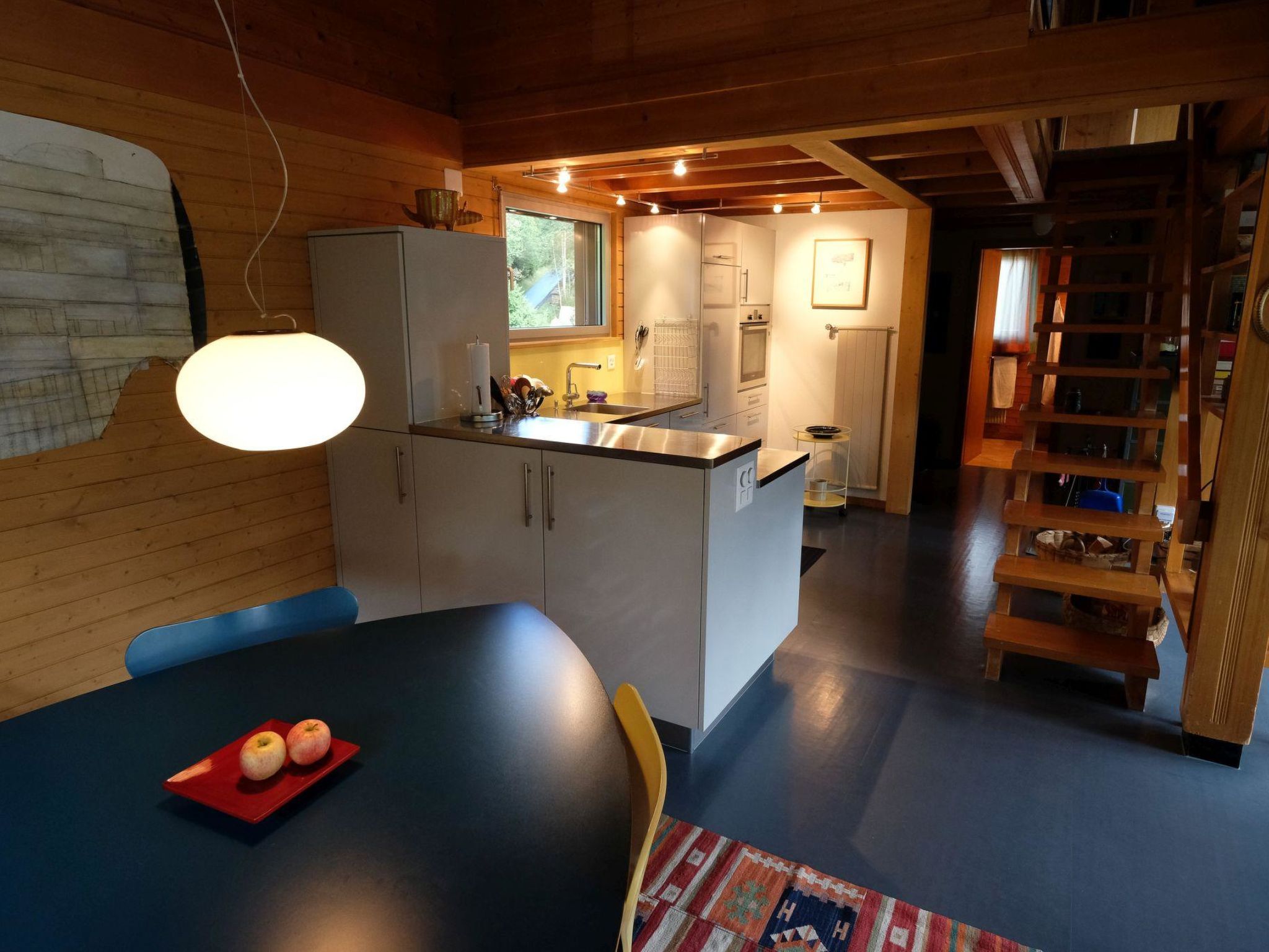 Weidli, Chalet Appartement/Fewo, Dusche oder Bad, WC 4-Bettwohnung - Binnen