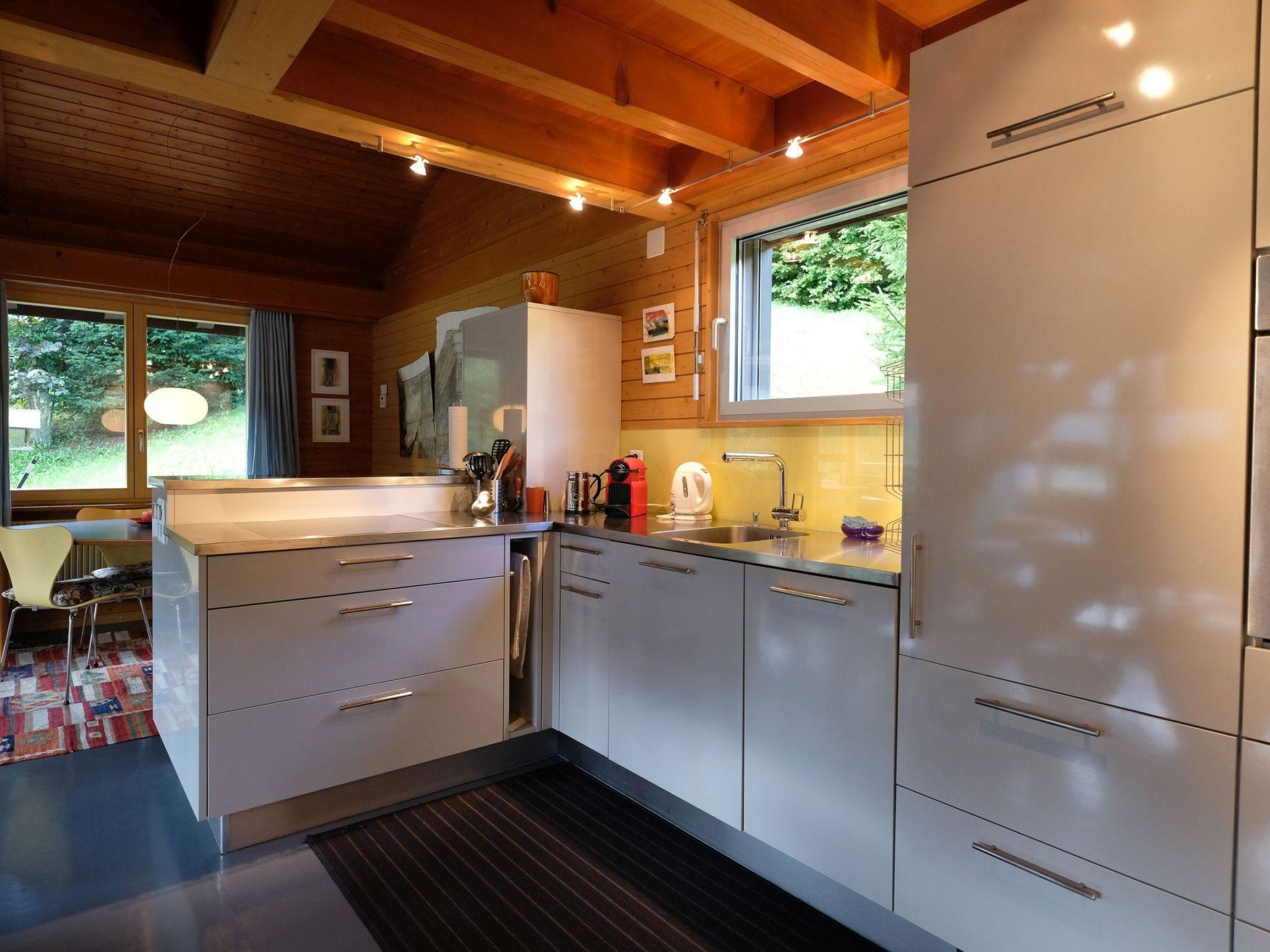 Weidli, Chalet Appartement/Fewo, Dusche oder Bad, WC 4-Bettwohnung - Binnen