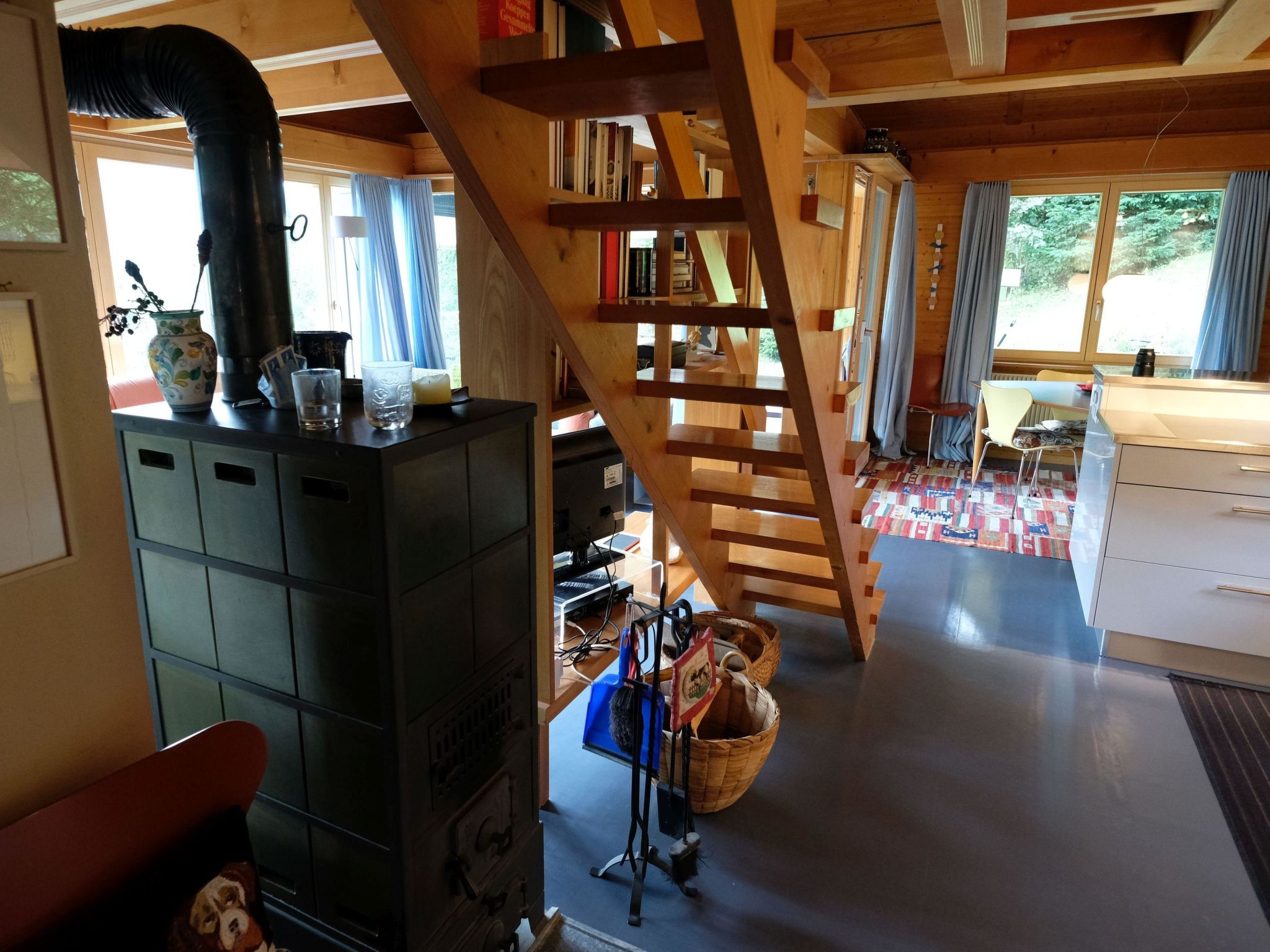 Weidli, Chalet Appartement/Fewo, Dusche oder Bad, WC 4-Bettwohnung - Binnen