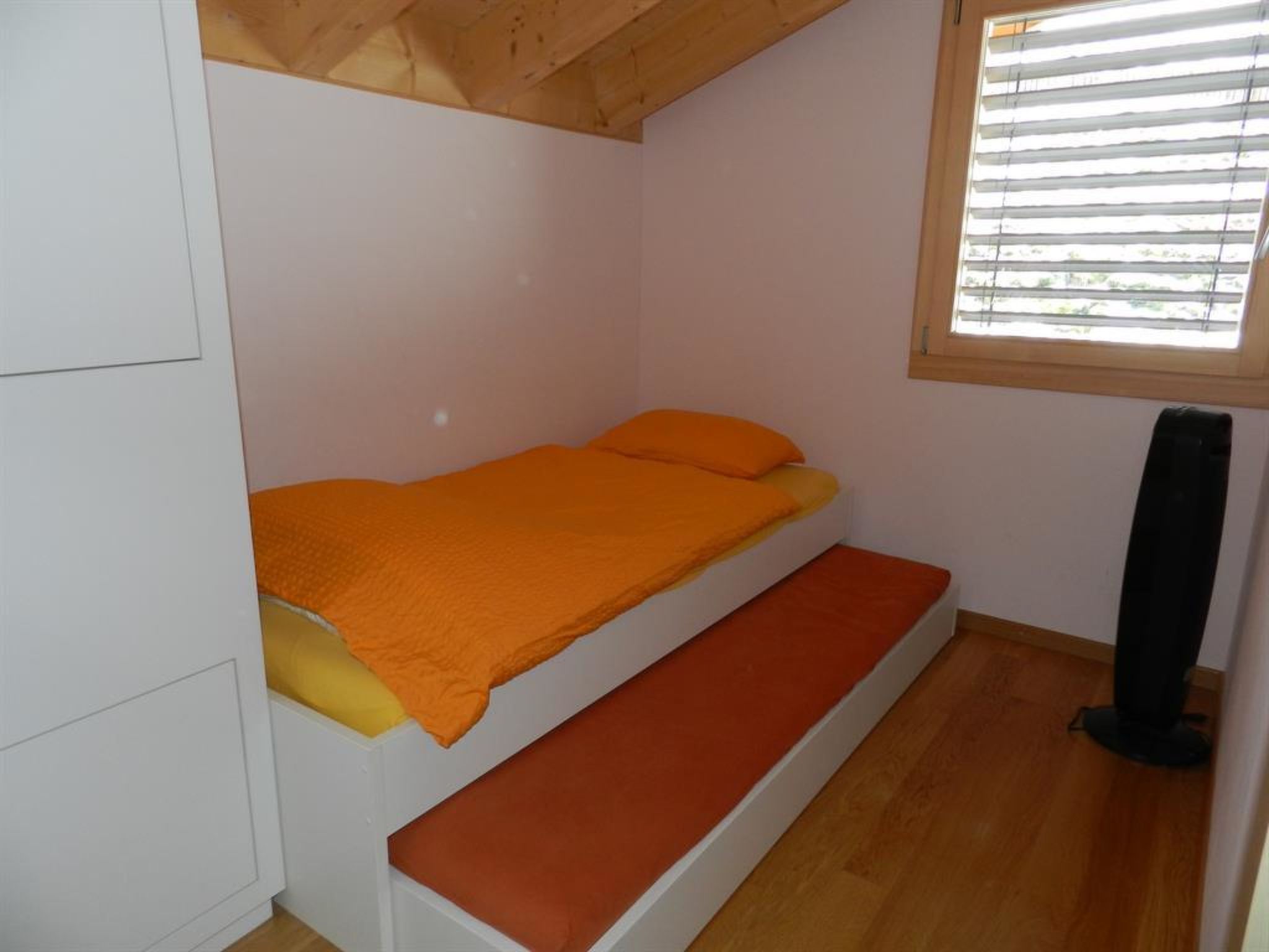Gletscherblick, Chalet Appartement/Fewo, Dusche oder Bad, WC 10-Bettwohnung - Binnen