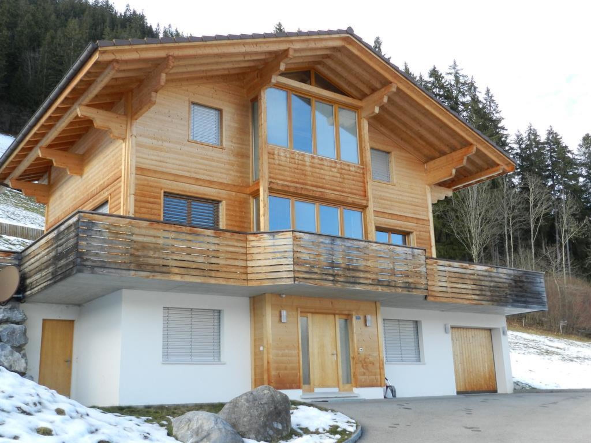 Gletscherblick, Chalet Appartement/Fewo, Dusche oder Bad, WC 10-Bettwohnung
