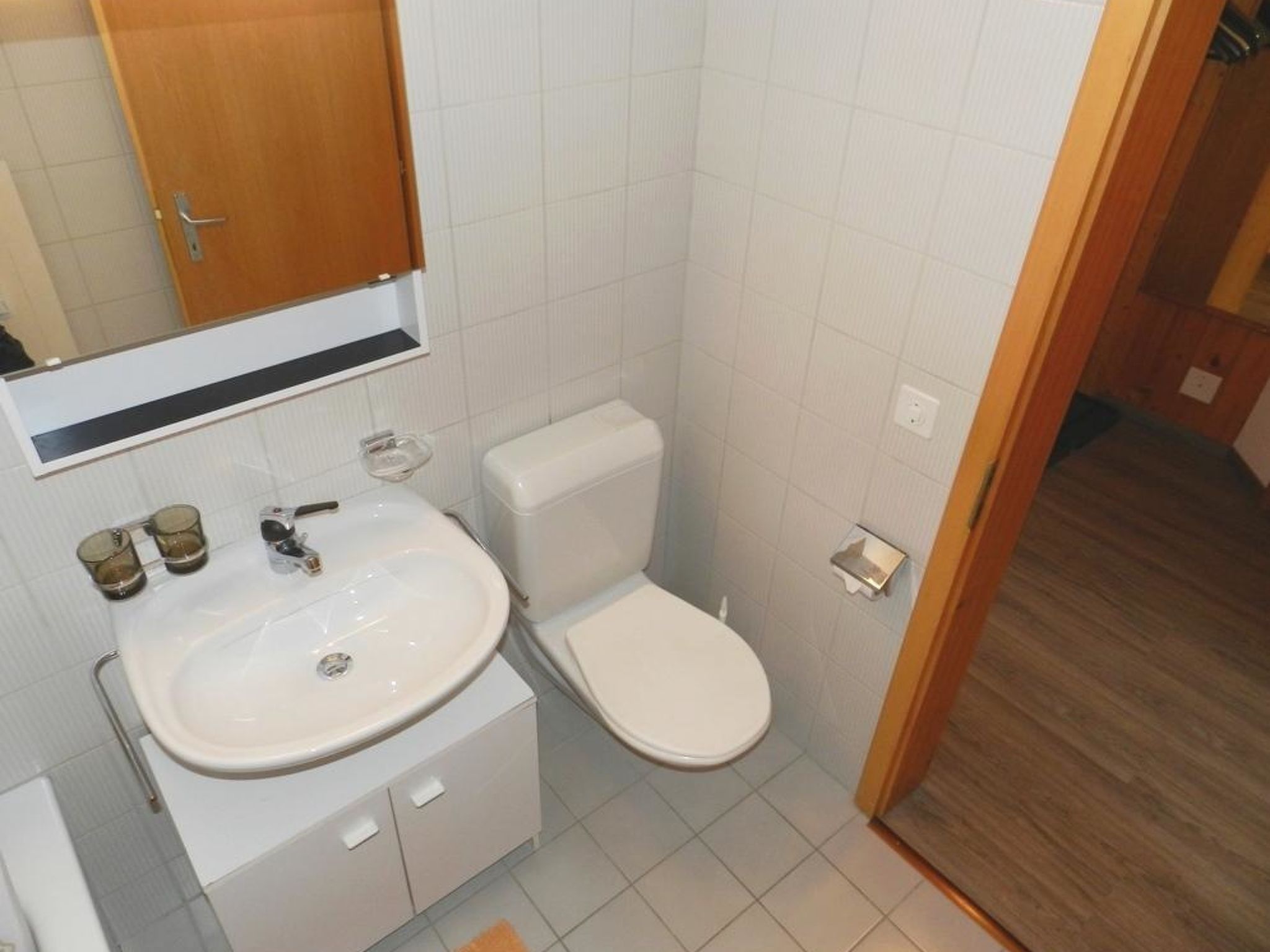 Résidence Sonnegg (Vuilleumier) Appartement/Fewo, Dusche oder Bad, WC - Binnen