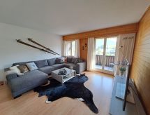 Riant appartement in Zweisimmen met panoramisch uitzicht op de bergen - thumbnail 6