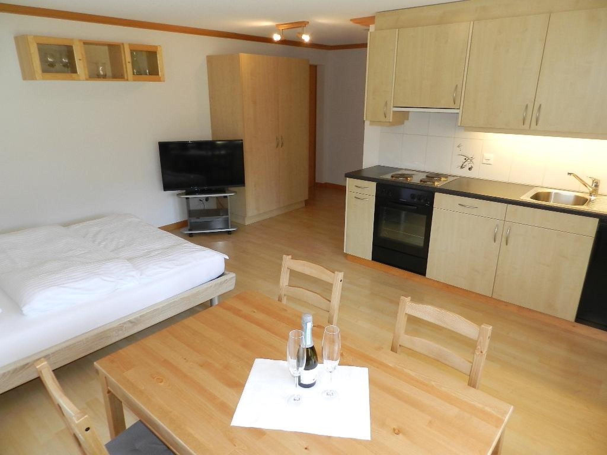 Studio Rinderbergblick Studio, Dusche, WC 2-Bettwohnung