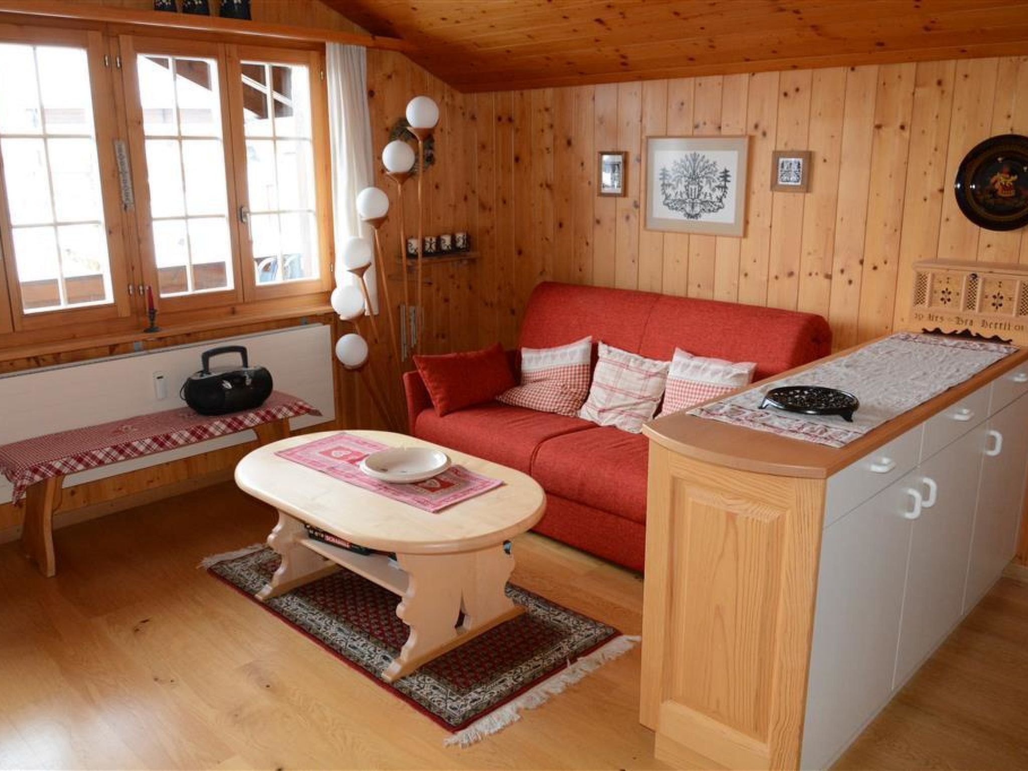 Résidence Sonnegg (Herrli) Appartement/Fewo, Dusche oder Bad, WC 4-Bettwohnung