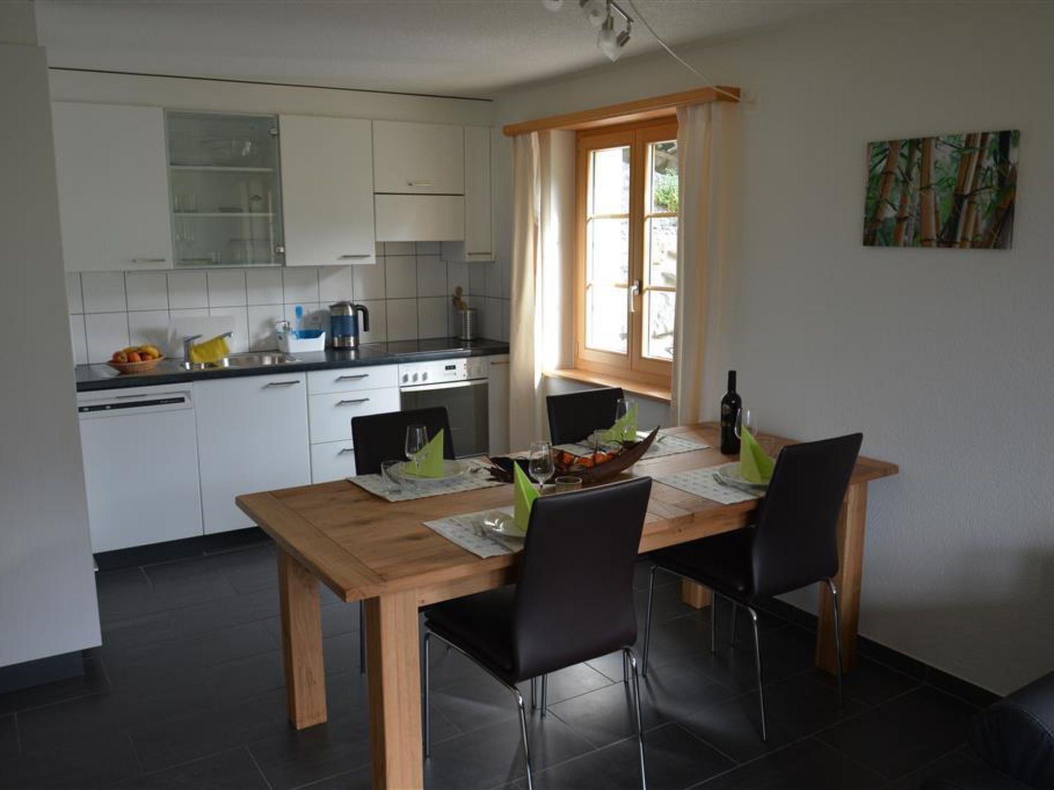 Bijou Eggetli Appartement/Fewo, Dusche oder Bad, WC 2-Bettwohnung - Binnen