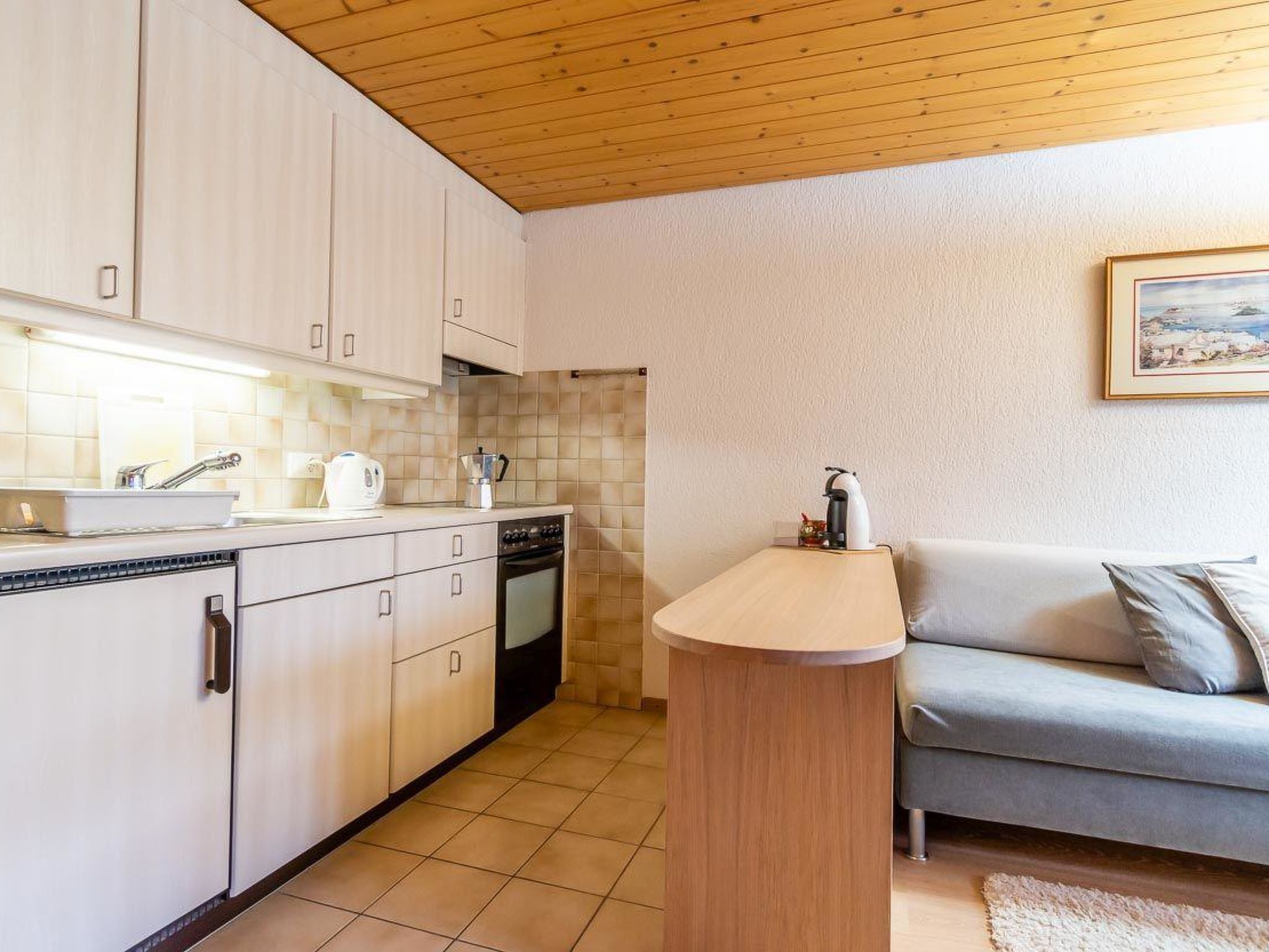 Résidence Sonnegg (Puric) Appartement/Fewo, Dusche oder Bad, WC, 1 Schlafraum - Binnen