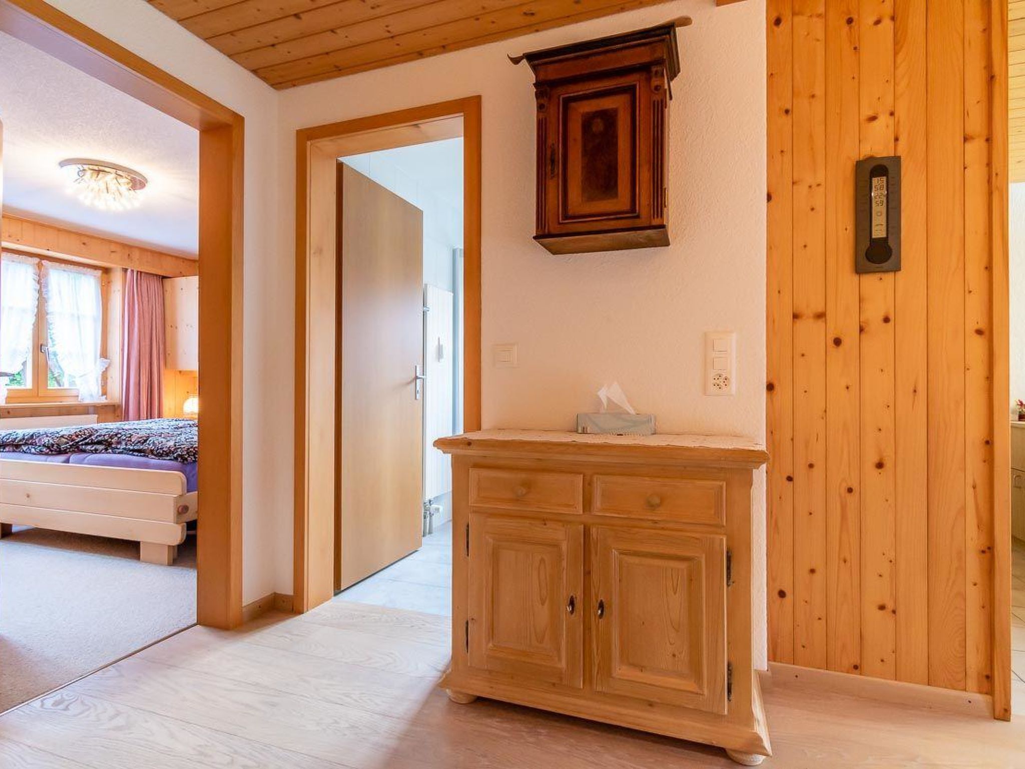 Résidence Sonnegg (Puric) Appartement/Fewo, Dusche oder Bad, WC, 1 Schlafraum - Binnen